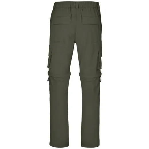 Mens Outeniqua Pants Olive Back